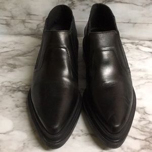 Zara platform pointed toe